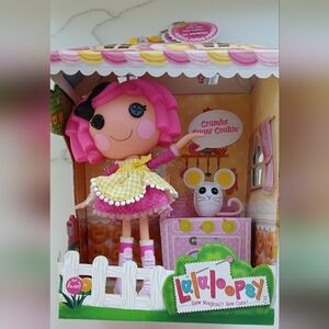 Retired Lalaloopsy Crumbs Sugar Cookie 13” Doll – 2021 10th Anniversary – NIB